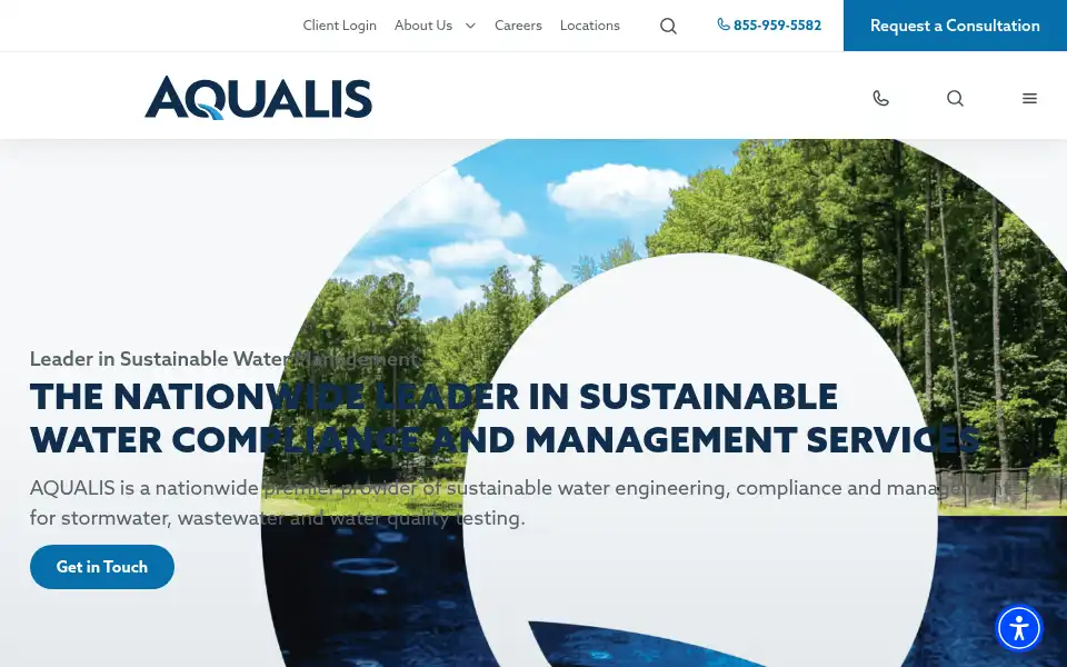 Screenshot of aqualisco.com