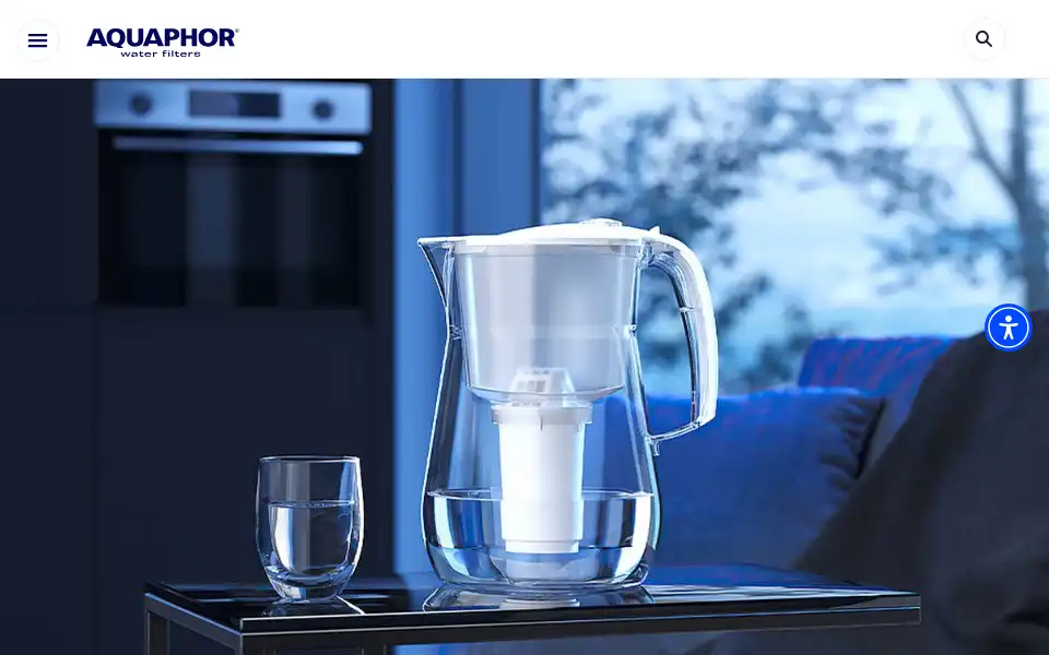 Screenshot of aquaphor.com