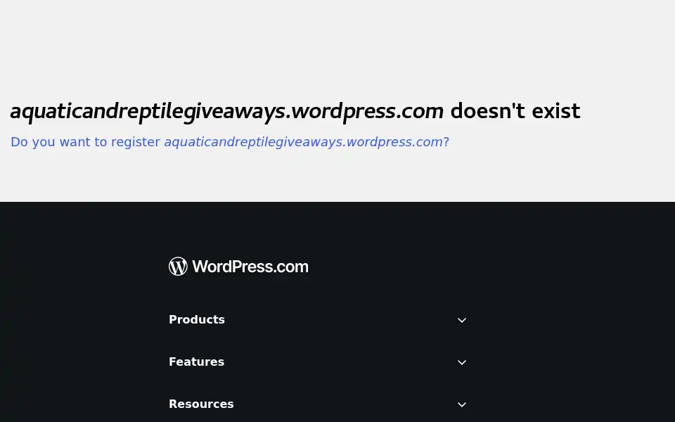 Screenshot of aquaticandreptilegiveaways.co.uk
