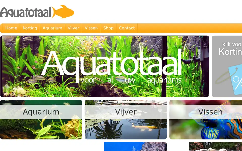 Screenshot of aquatotaal.nl