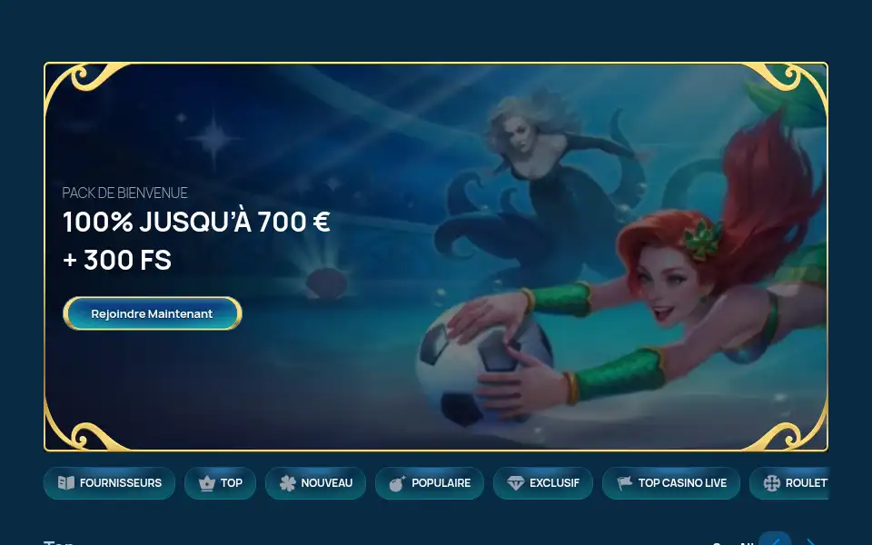 Screenshot of aquawincasino-fr.com