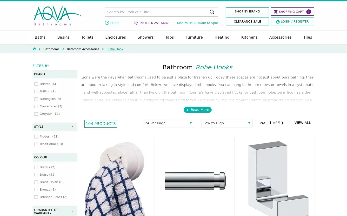 Screenshot of aqva.co.uk