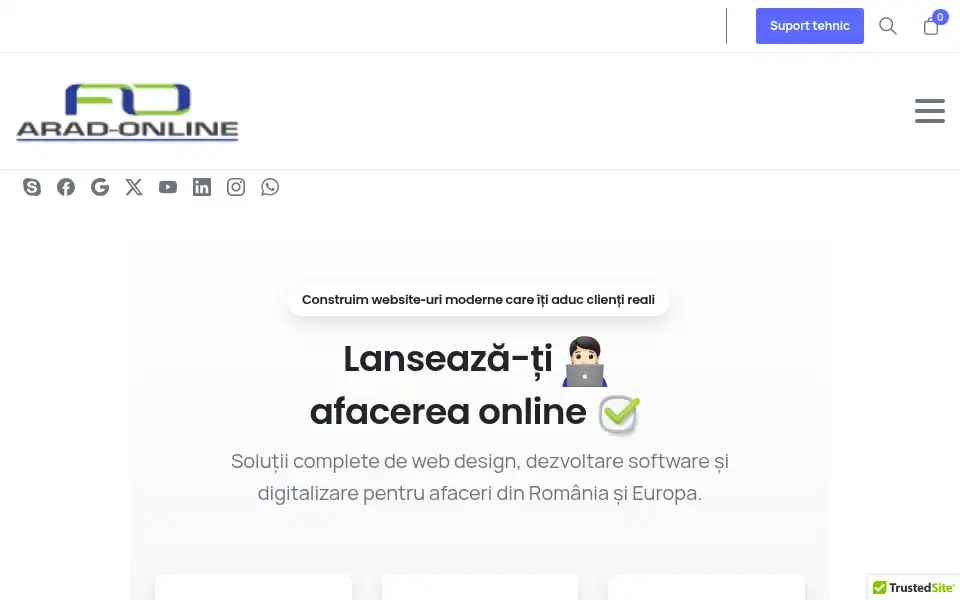 Screenshot of arad-online.com