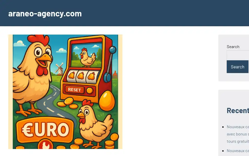 Screenshot of araneo-agency.com