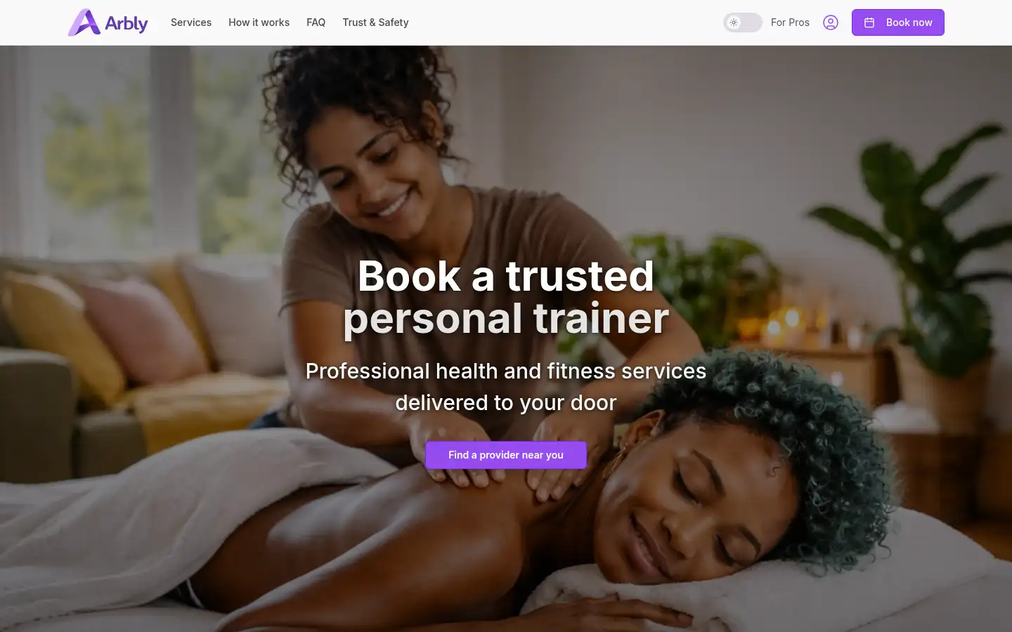 Screenshot of arbly.co