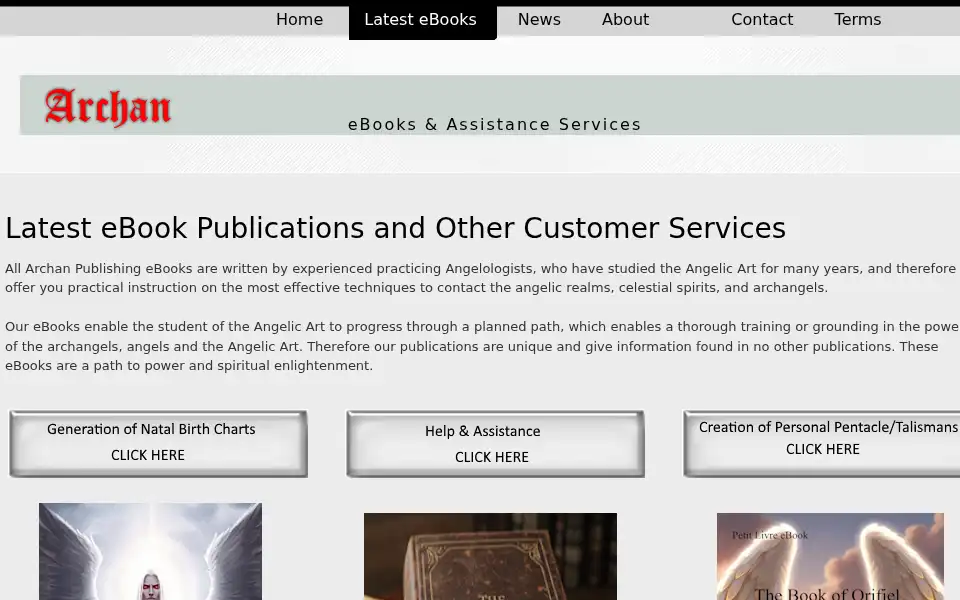 Screenshot of archan-publishing.com