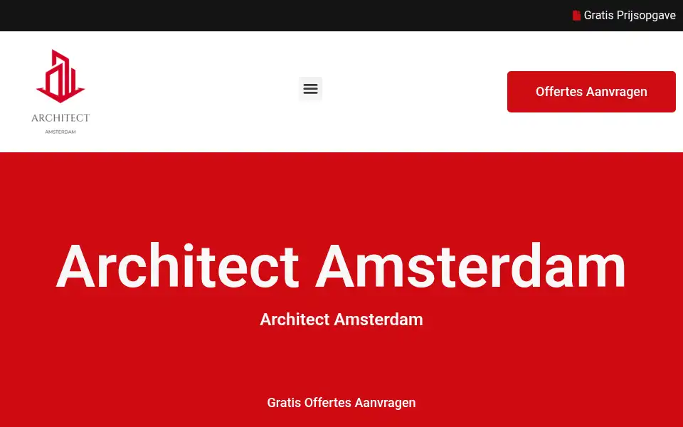 Screenshot of architectamsterdam.org