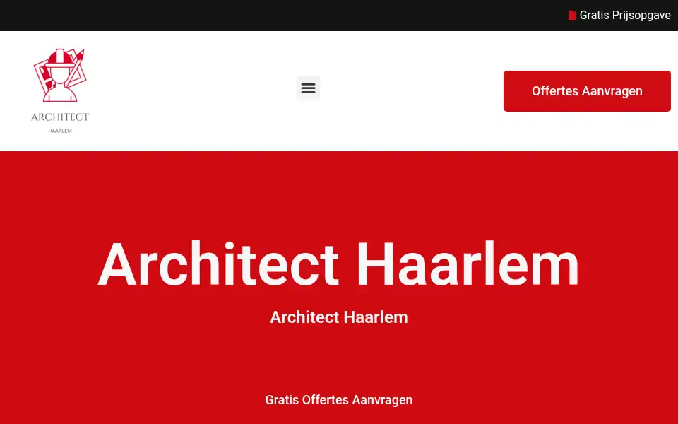 Screenshot of architecthaarlem.com
