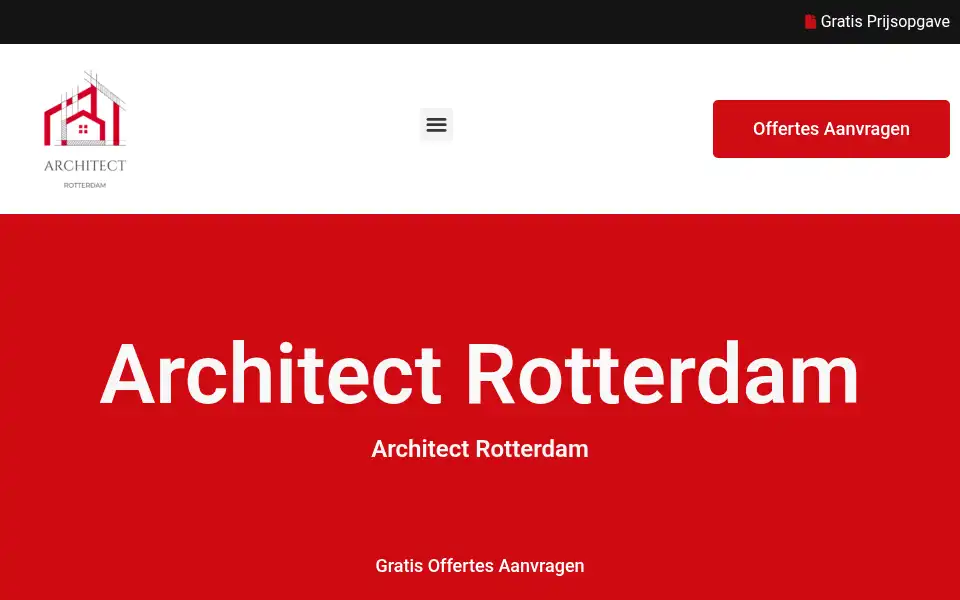 Screenshot of architectrotterdam.com