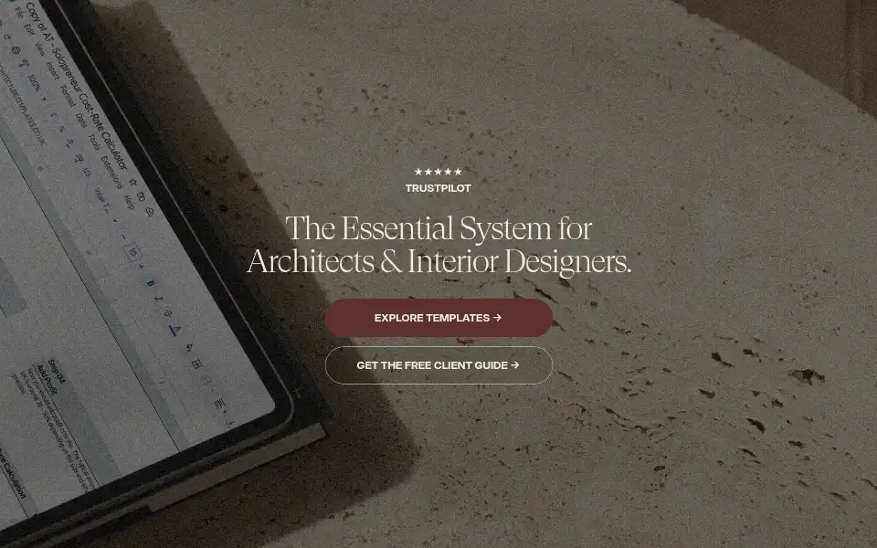 Screenshot of architecturetemplates.co.uk