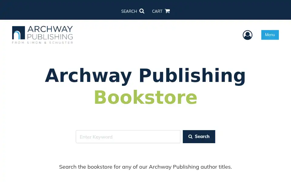 Screenshot of archwaypublishing.com