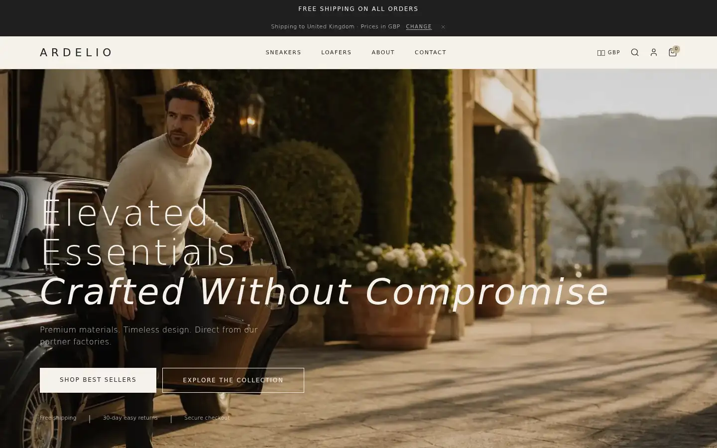 Screenshot of ardelio.com