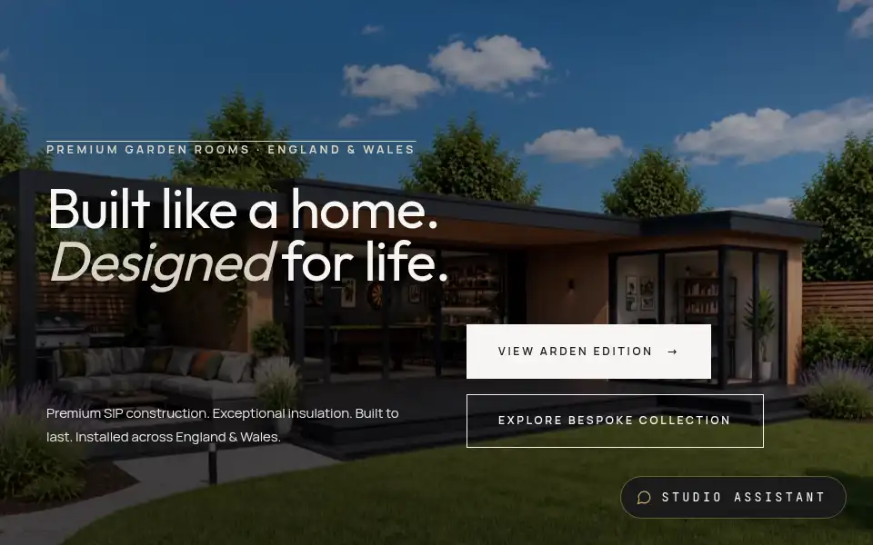 Screenshot of ardenandoak.co.uk