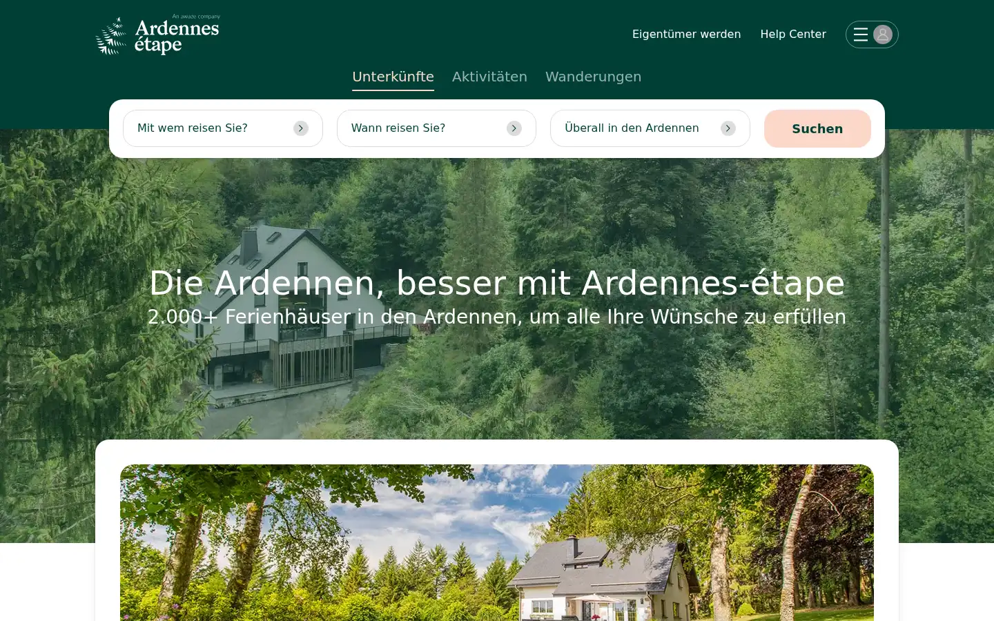 Screenshot of ardennes-etape.de