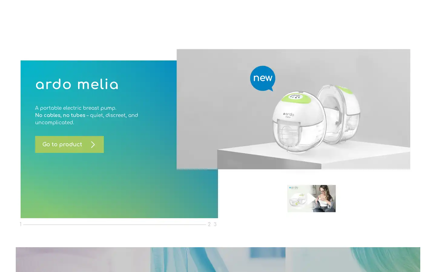 Screenshot of ardo.ch