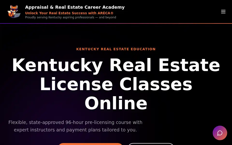 Screenshot of arecareeracademy.com