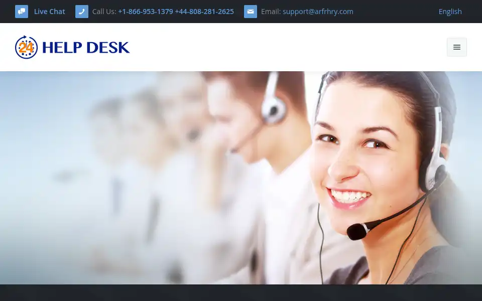 Screenshot of arfrhry.com