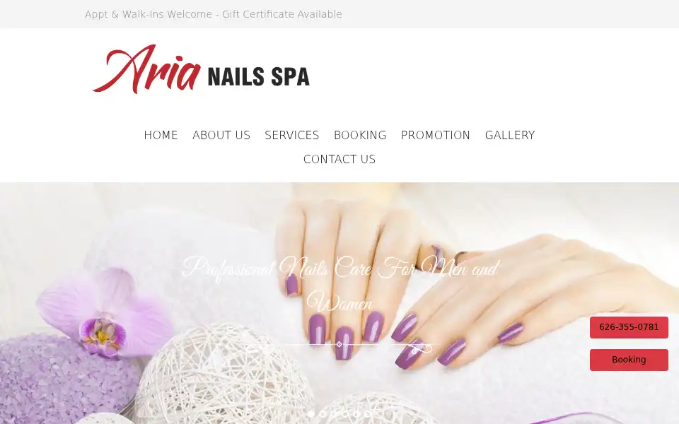 Screenshot of arianailsierramadre.com
