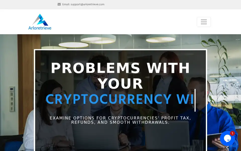 Screenshot of arloretrieve.com