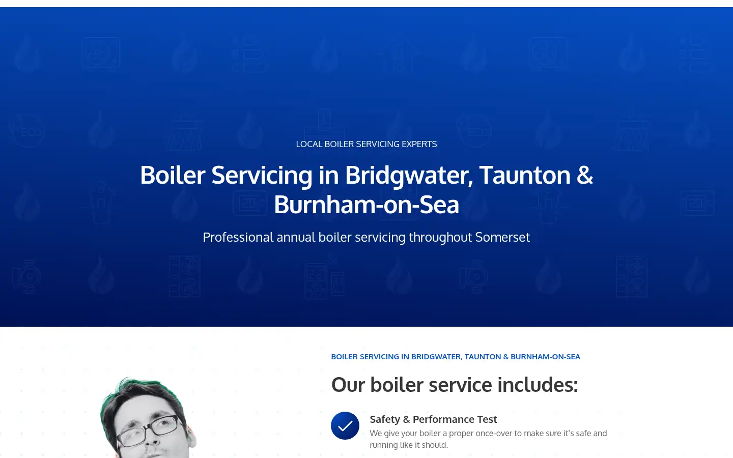 Screenshot of arlowplumbing.co.uk