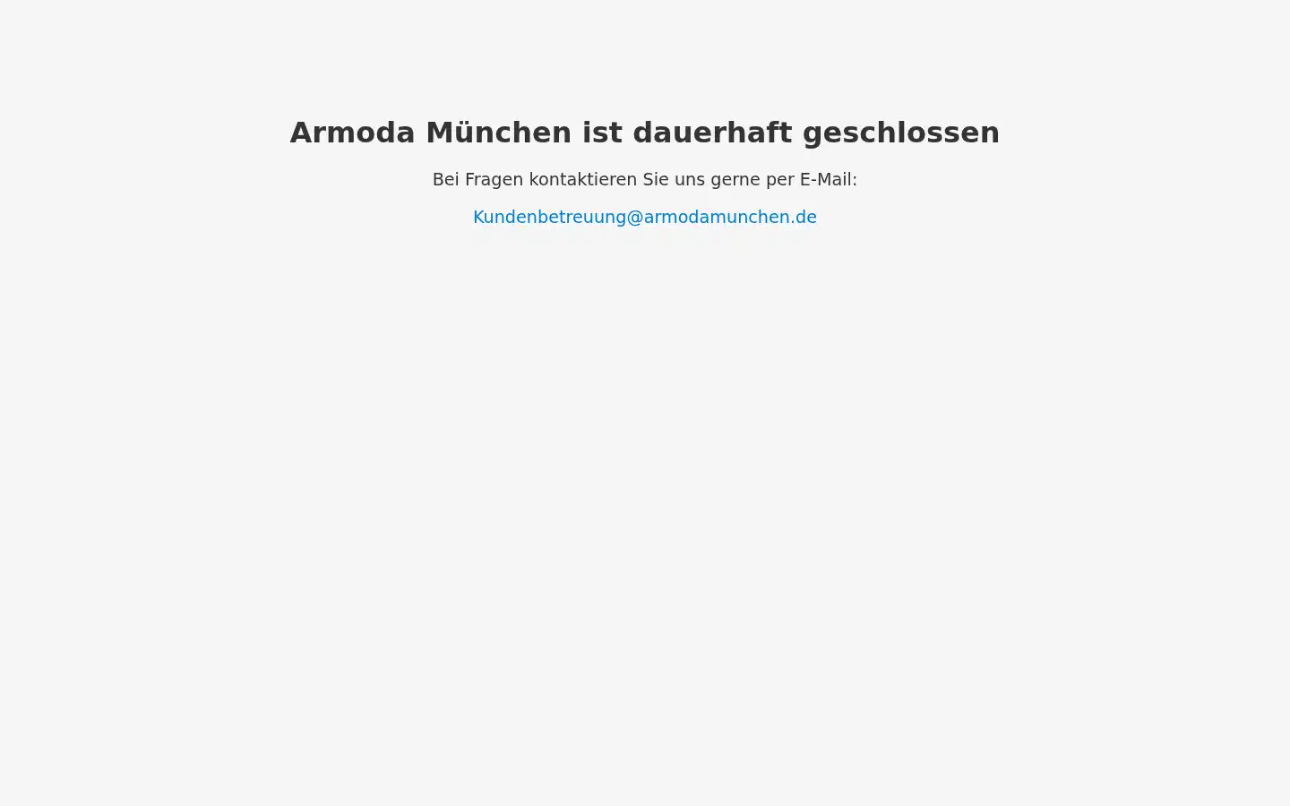 Screenshot of armodamunchen.de