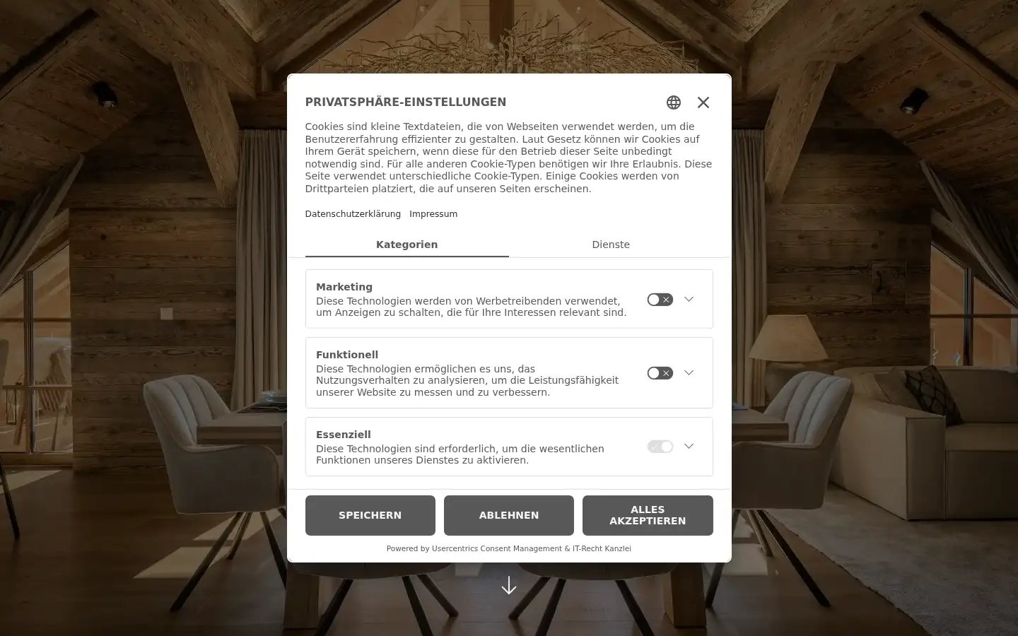Screenshot of arnestgut.com