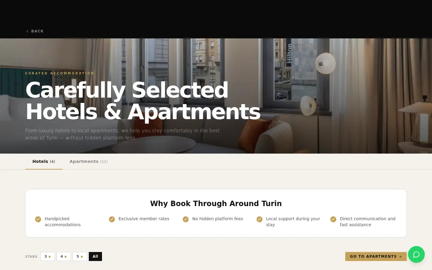 Screenshot of aroundturin.com