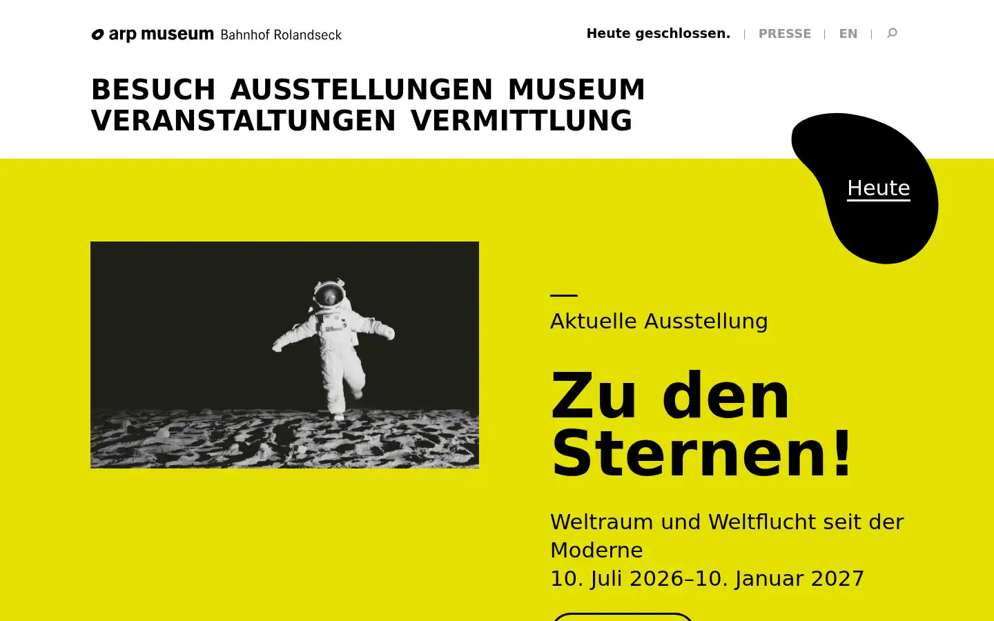 Screenshot of arpmuseum.org