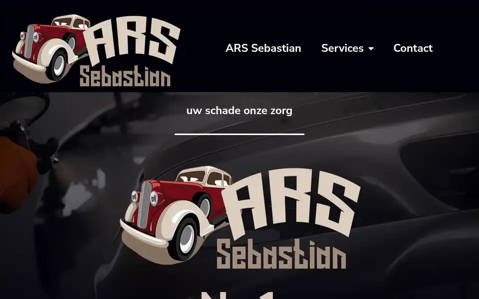 Screenshot of arssebastian.nl