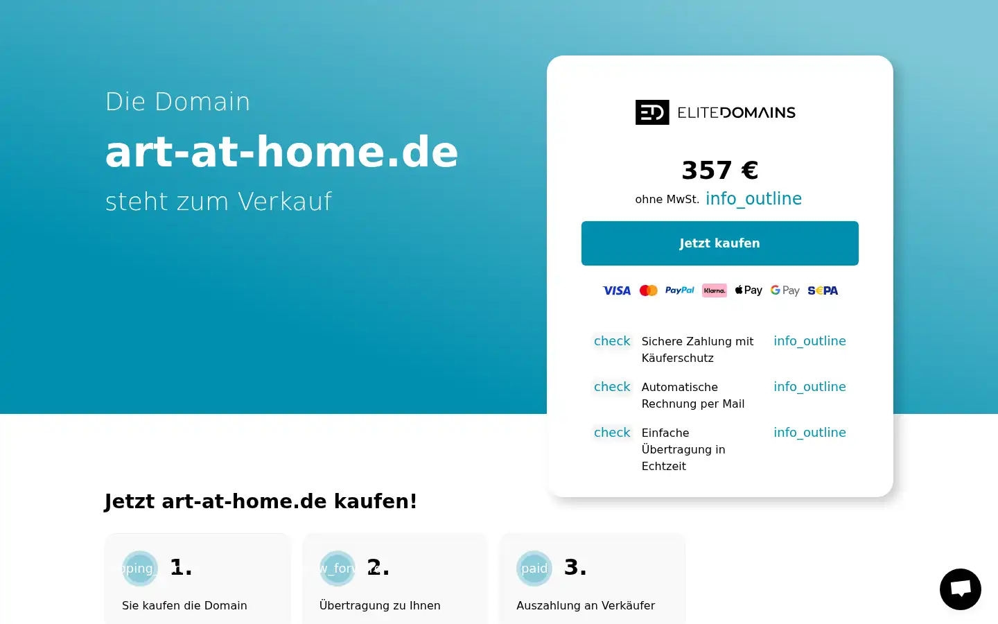 Screenshot of art-at-home.de