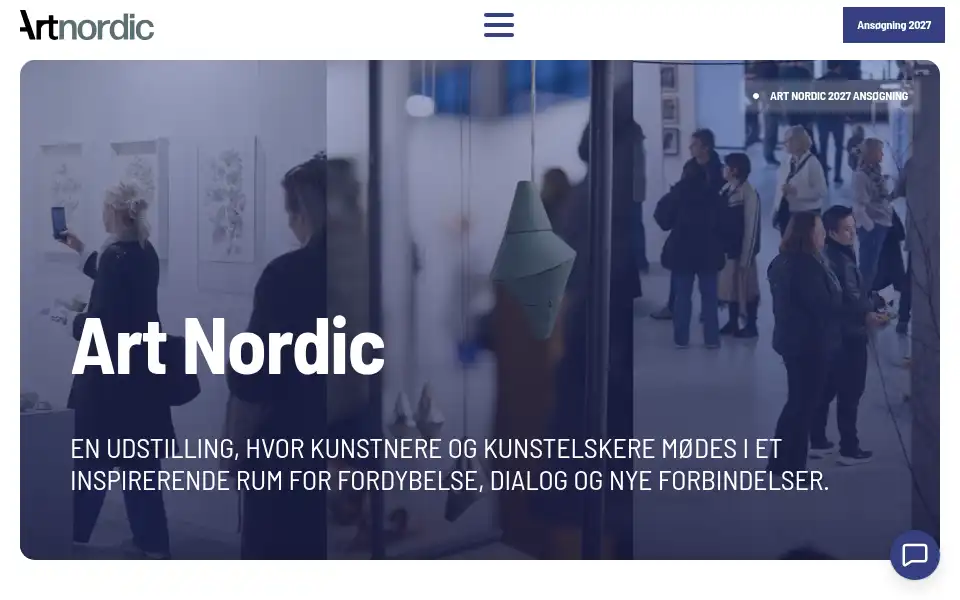 Screenshot of art-nordic.dk
