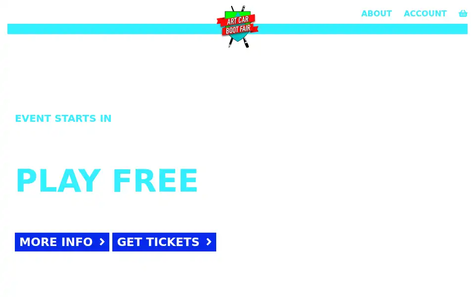 Screenshot of artcarbootfair.com