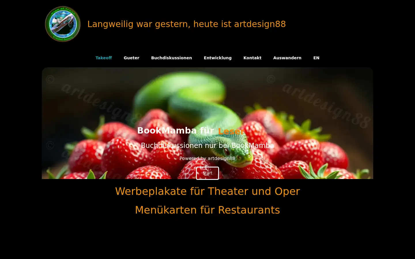 Screenshot of artdesign88.org
