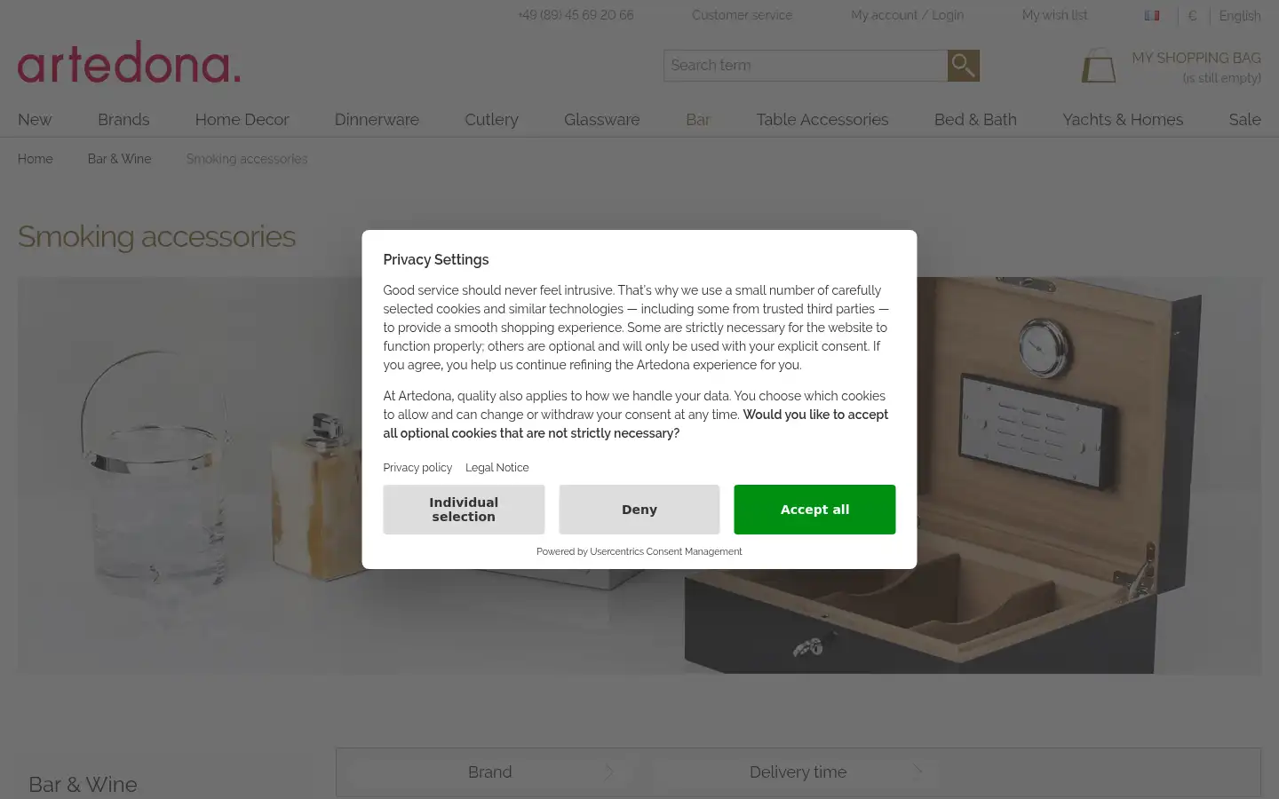 Screenshot of artedona.com