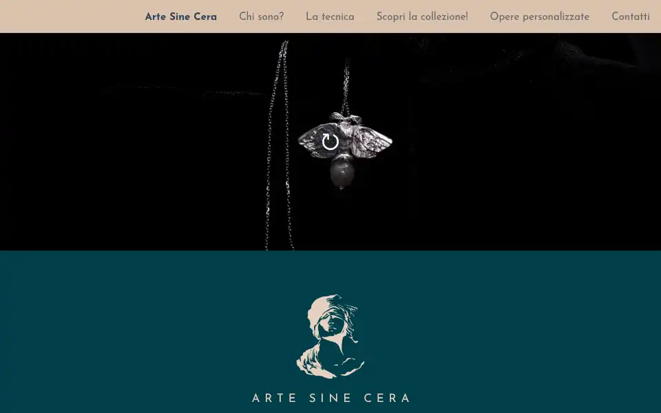 Screenshot of artesinecera.com
