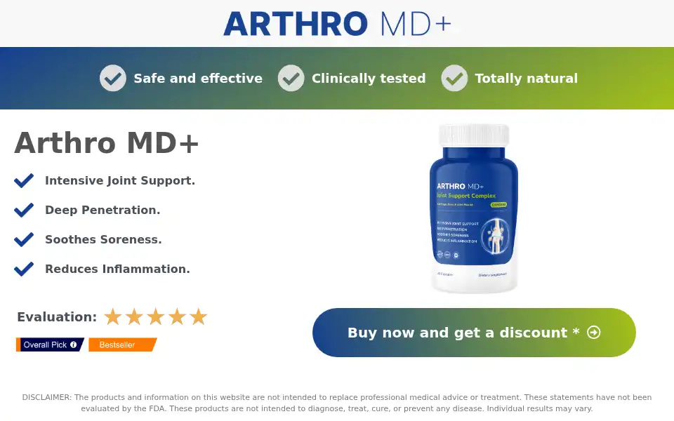Screenshot of arthromdplus.topgeniunereviews.com