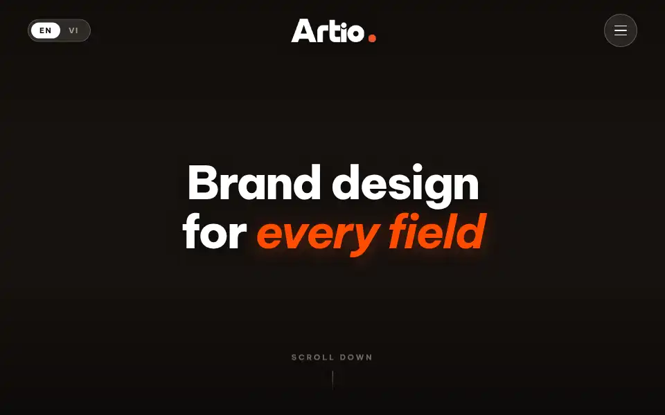 Screenshot of artio.vn