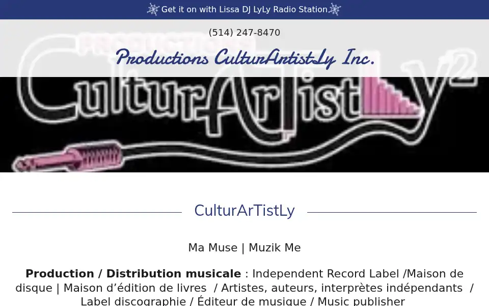 Screenshot of artistly.com