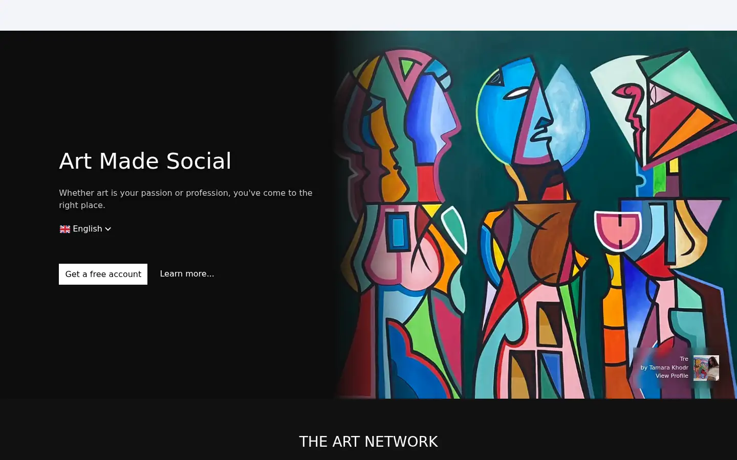 Screenshot of artmo.com