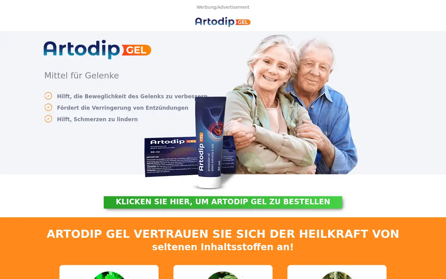 Screenshot of artodip.com