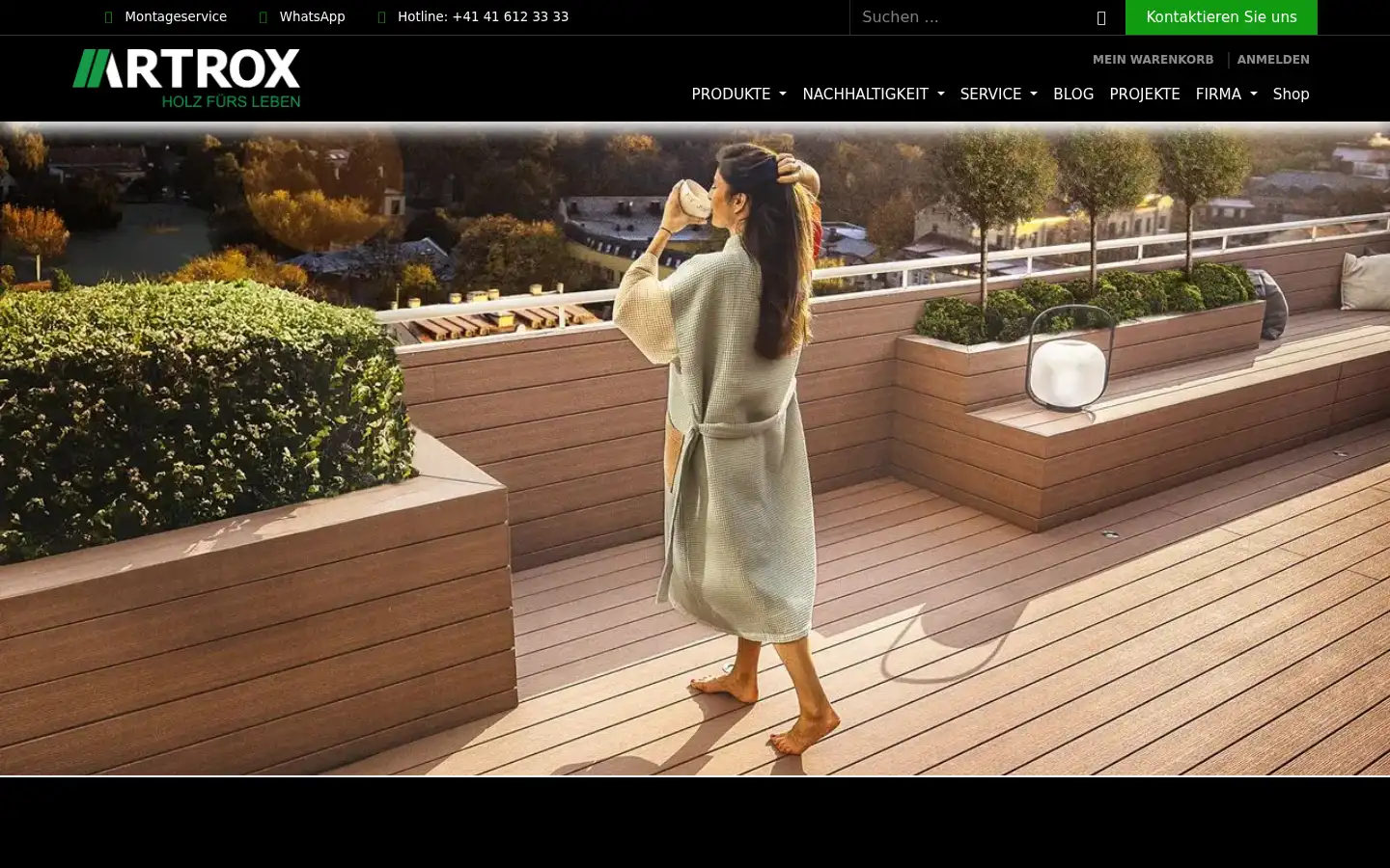 Screenshot of artrox.ch
