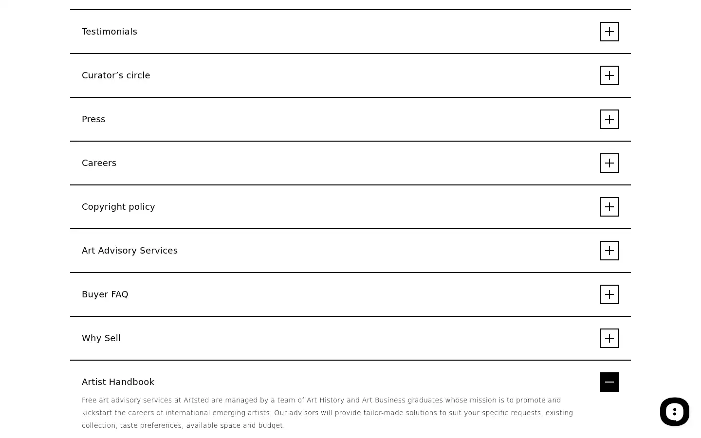 Screenshot of artsted.com