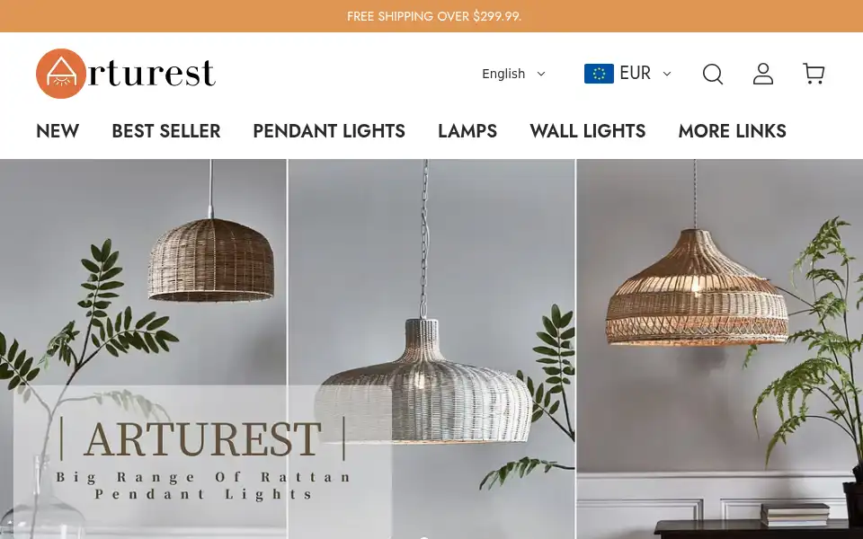 Screenshot of arturest.com