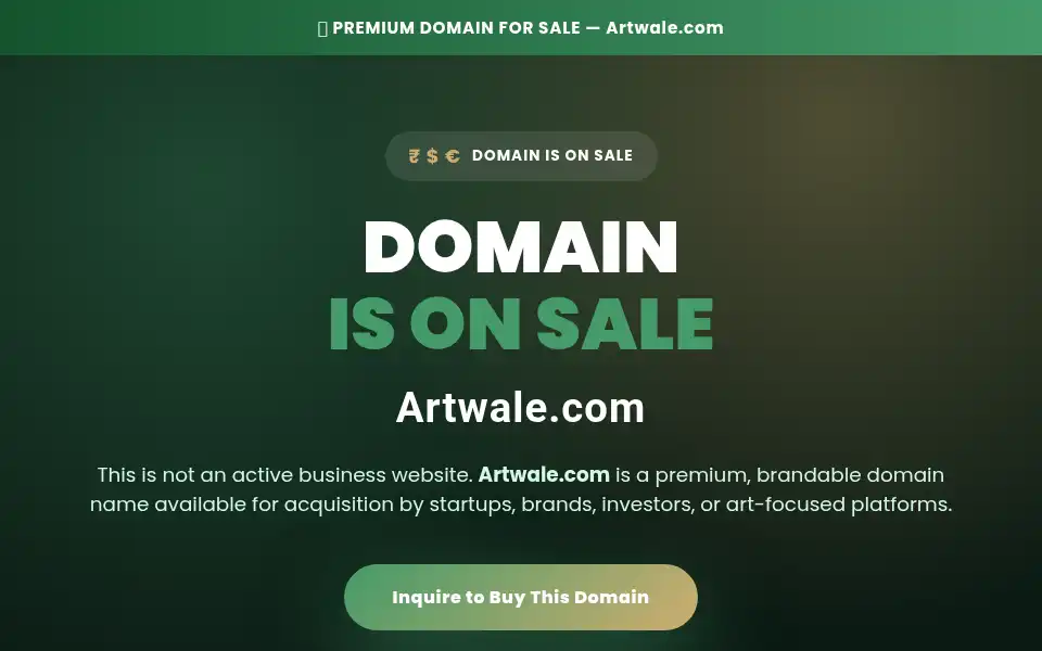 Screenshot of artwale.com