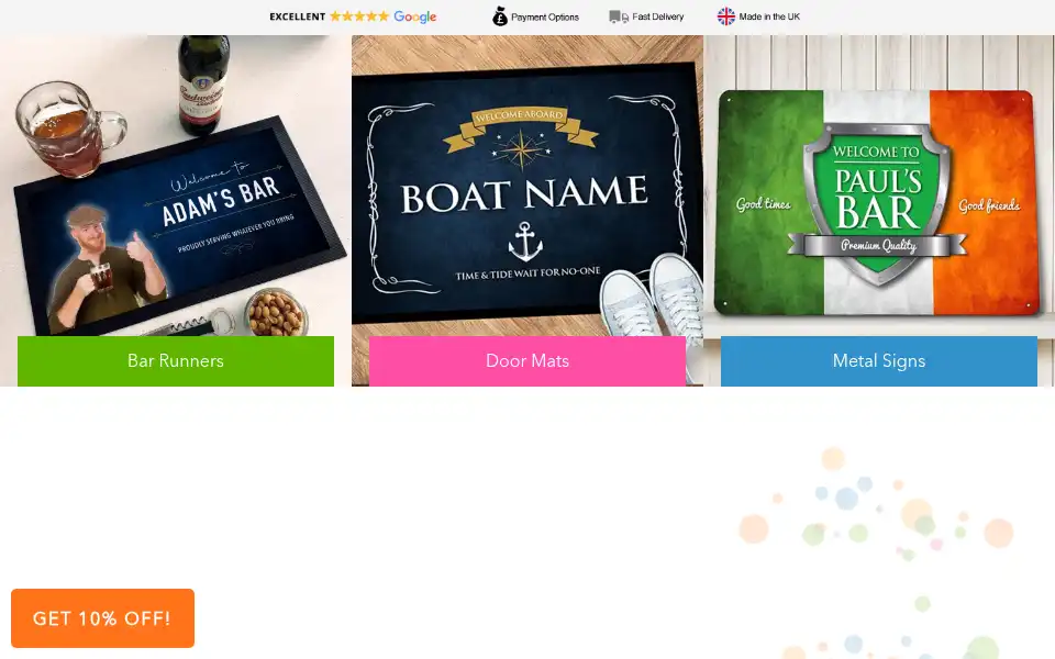 Screenshot of artylicious.co.uk