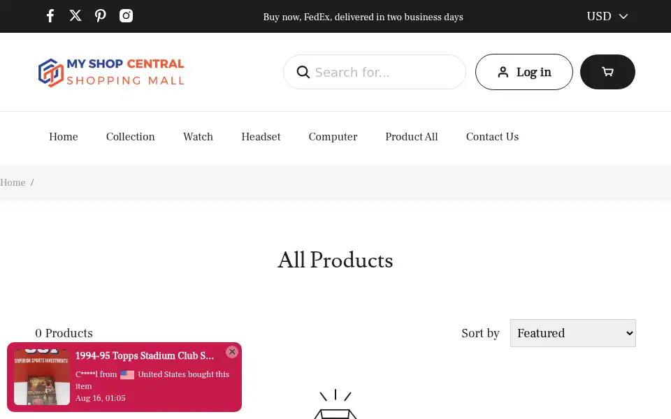 Screenshot of arven-nails.com