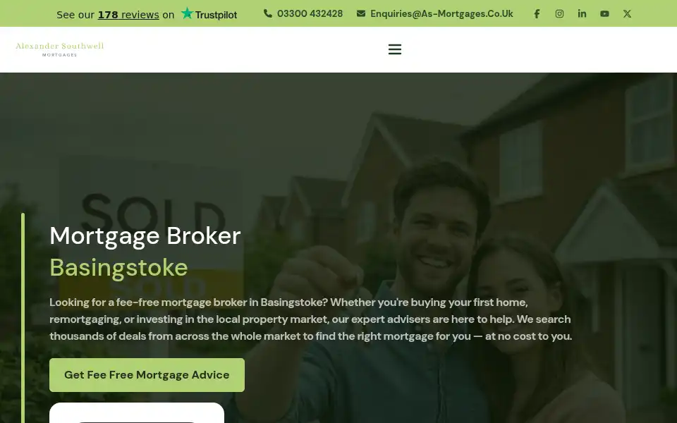 Screenshot of as-mortgages.co.uk