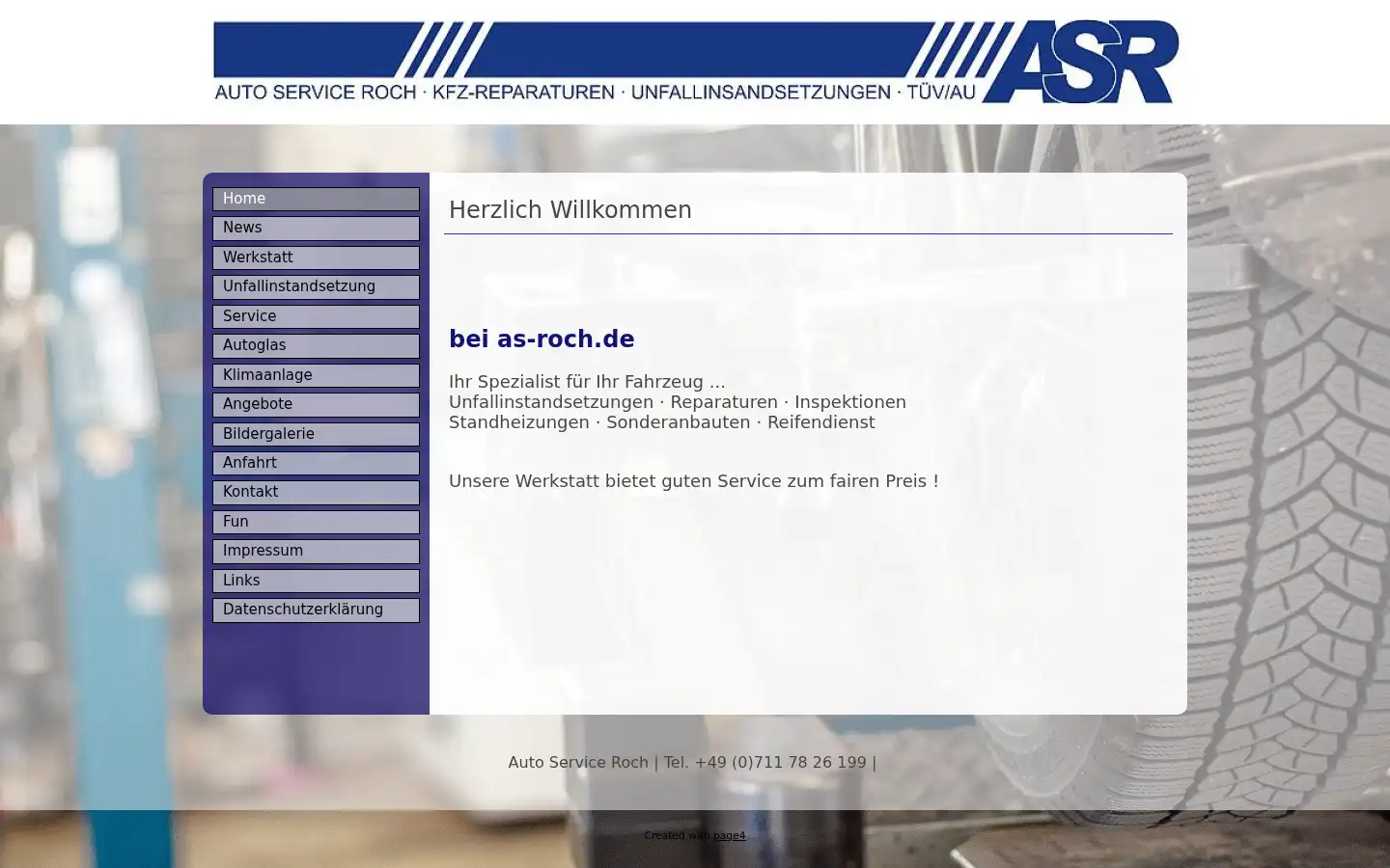 Screenshot of as-roch.de
