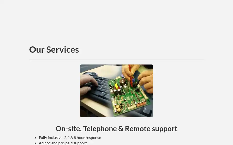 Screenshot of asapcomputers.co.uk