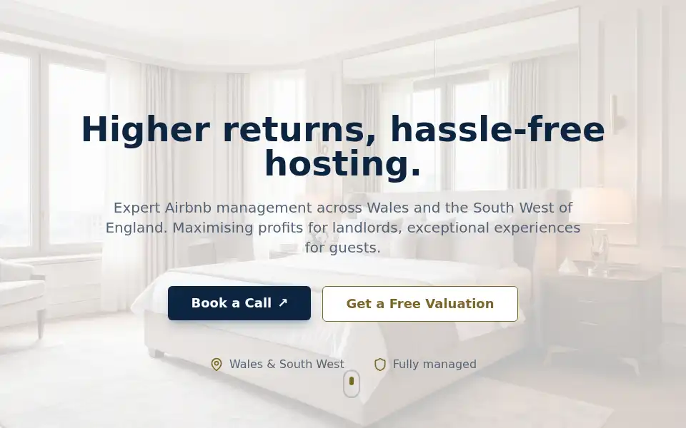 Screenshot of ascendstays.co.uk